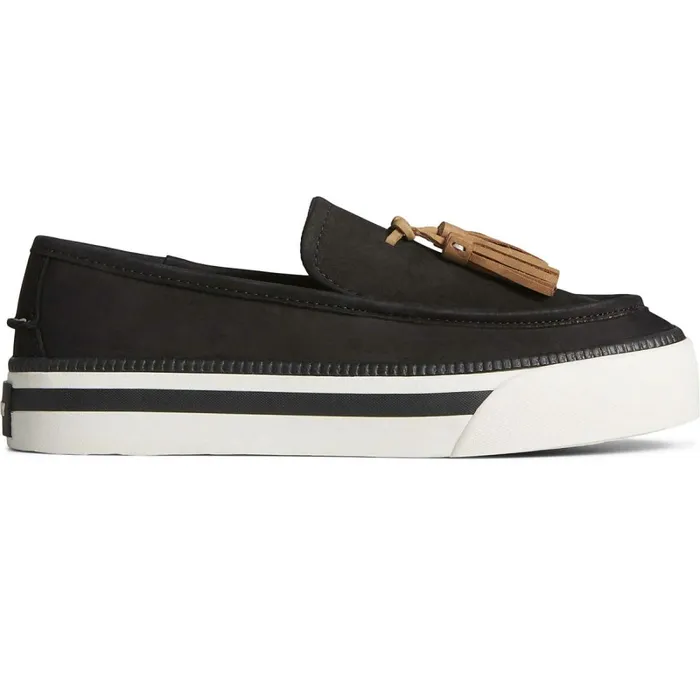 Flats and Loafers Women Sperry Sea Sailor Platform Sneaker Black