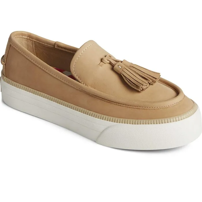 Flats and Loafers Women Sperry Sea Sailor Platform Sneaker Tan Flats and Loafers Women Sperry Sea Sailor Platform Sneaker Tan
