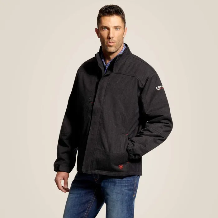 FR H2O Waterproof Insulated Jacket Black Men Ariat Workwear