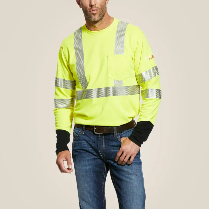 FR HiVis TShirt Hivis Yellow Men Ariat Workwear
