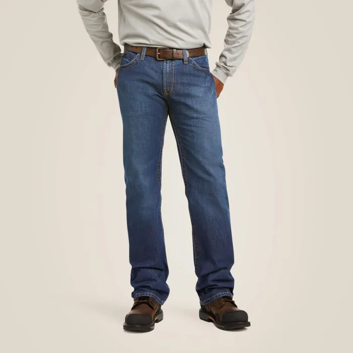 FR M4 Relaxed Basic Boot Cut Jean Flint Men Ariat Workwear