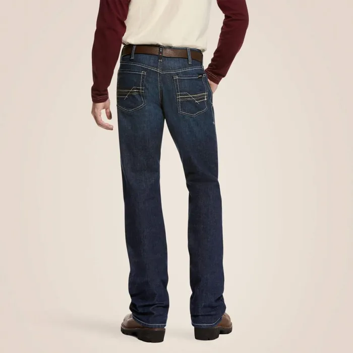 FR M4 Relaxed DuraStretch Lineup Stackable Straight Leg Jean Platinum Men Ariat Denim FR M4 Relaxed DuraStretch Lineup Stackable Straight Leg Jean Platinum Men Ariat Denim