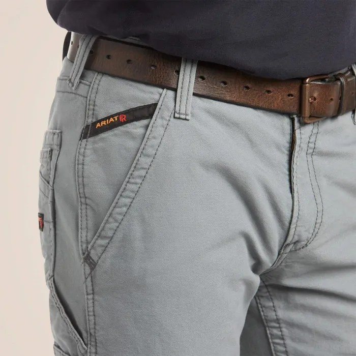 FR M4 Relaxed Workhorse Boot Cut Pant Fr Medium Gray Men Ariat Pants and Shorts FR M4 Relaxed Workhorse Boot Cut Pant Fr Medium Gray Men Ariat Pants and Shorts