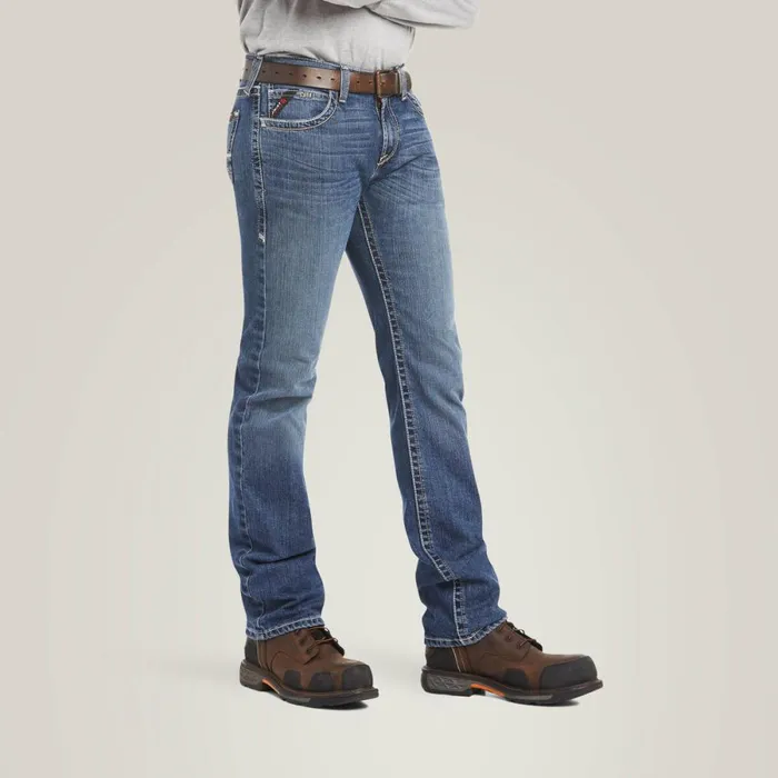 FR M7 Slim DuraStretch Adkins Stackable Straight Leg Jean Slate Men Ariat Workwear