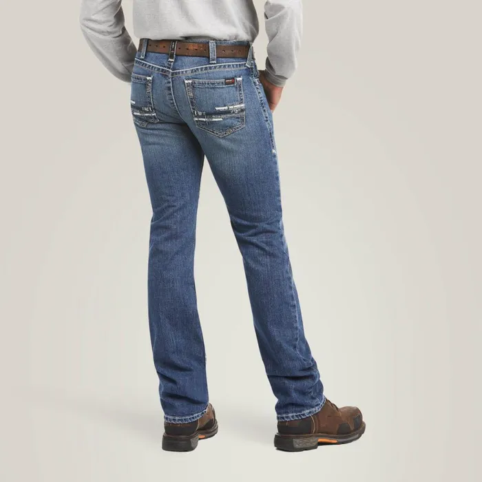 FR M7 Slim DuraStretch Adkins Stackable Straight Leg Jean Slate Men Ariat Workwear FR M7 Slim DuraStretch Adkins Stackable Straight Leg Jean Slate Men Ariat Workwear