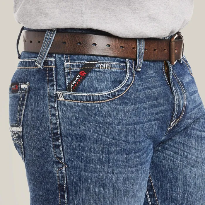 FR M7 Slim DuraStretch Adkins Stackable Straight Leg Jean Slate Men Ariat Workwear FR M7 Slim DuraStretch Adkins Stackable Straight Leg Jean Slate Men Ariat Workwear