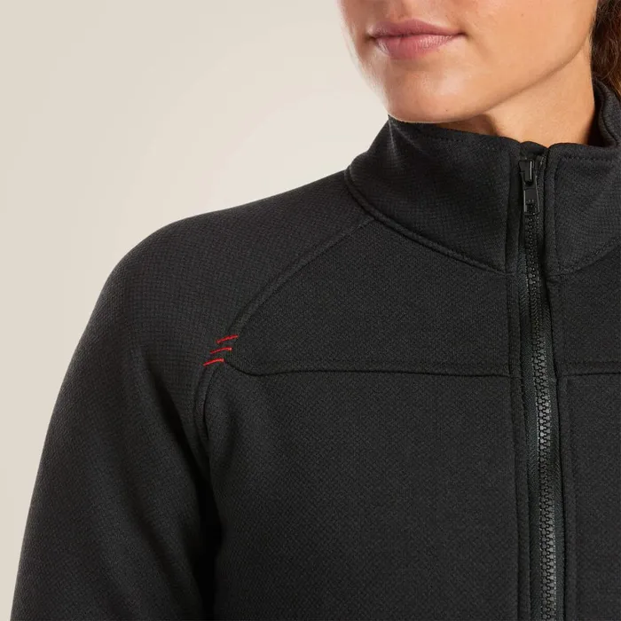 FR Polartec Platform Jacket Black Women Ariat Workwear