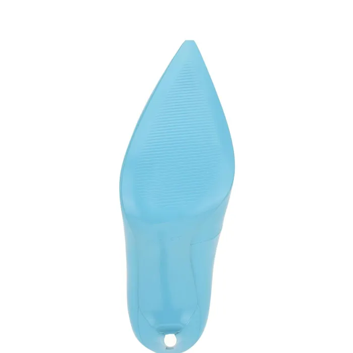 Fresh Pointy Toe Pumps Light Blue Patent Women Nine West Pumps Fresh Pointy Toe Pumps Light Blue Patent Women Nine West Pumps