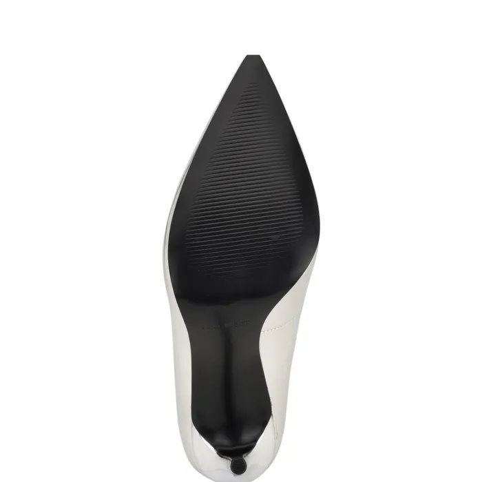 Fresh Pointy Toe Pumps Silver Women Nine West Pumps