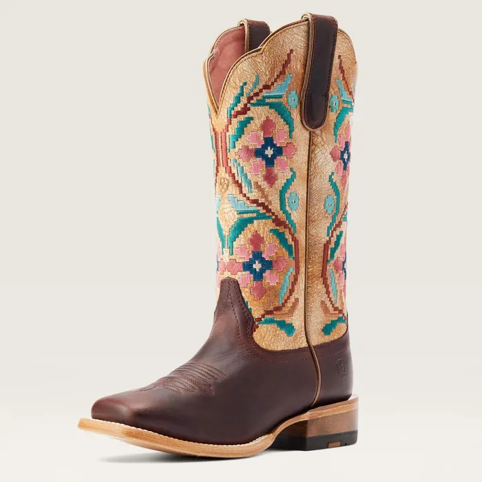 Frontier Daniella Western Boot Brazen Tan Women Ariat Western Boots