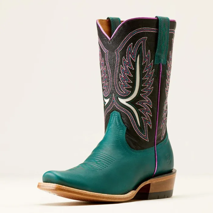 Futurity Colt Western Boot Ancient Turquoiseluxe Black Women Ariat Western Boots