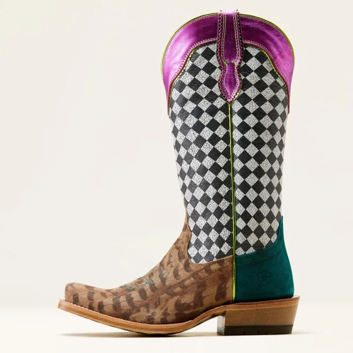 Futurity Hashtag Western Boot Heathered Featherdiamond In The Rough Women Ariat Western Boots Futurity Hashtag Western Boot Heathered Featherdiamond In The Rough Women Ariat Western Boots