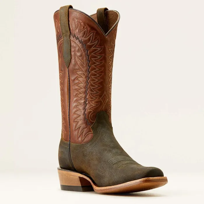 Futurity Time Cowboy Boot Olive Roughoutcopper Crunch Men Ariat Western Boots Futurity Time Cowboy Boot Olive Roughoutcopper Crunch Men Ariat Western Boots
