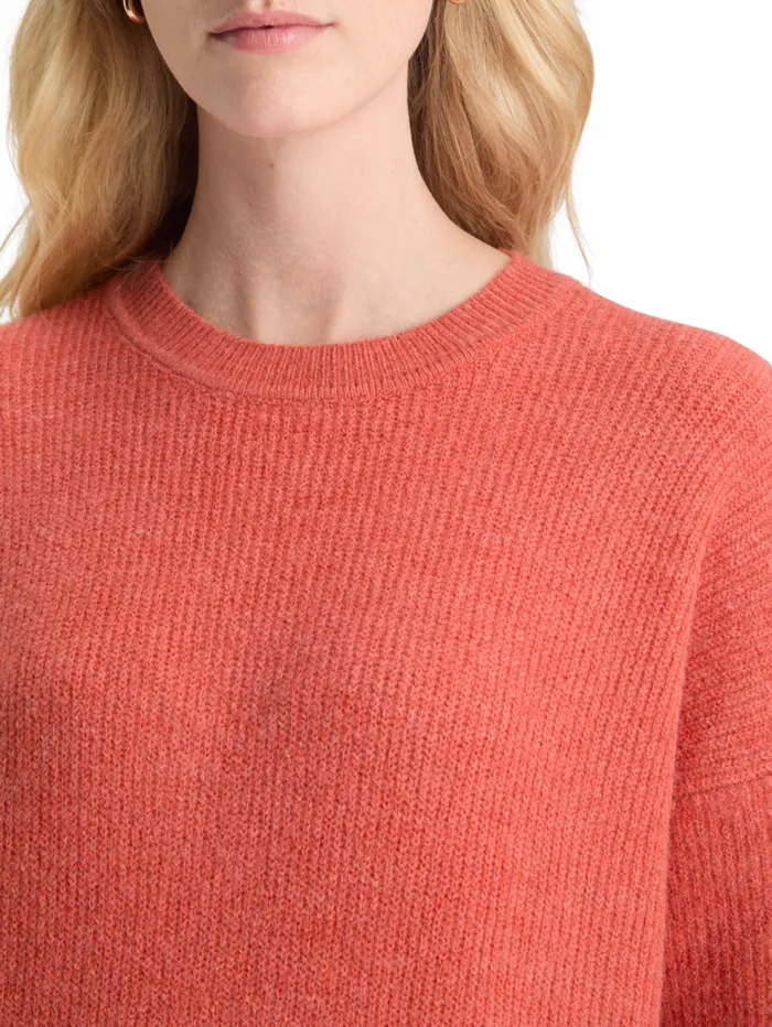 Fuzzy Crew Neck Pullover Negroni Melange Women Scotch and Soda Knitwear