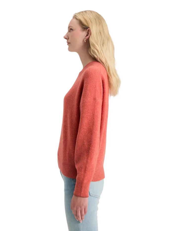 Fuzzy Crew Neck Pullover Negroni Melange Women Scotch and Soda Knitwear