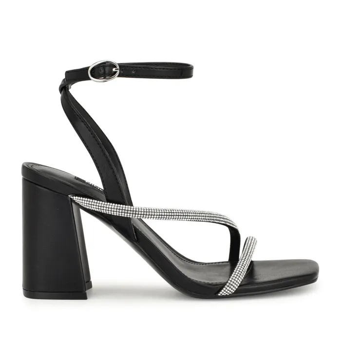 Gaden Ankle Strap Sandals Blackblack Women Nine West Sandals