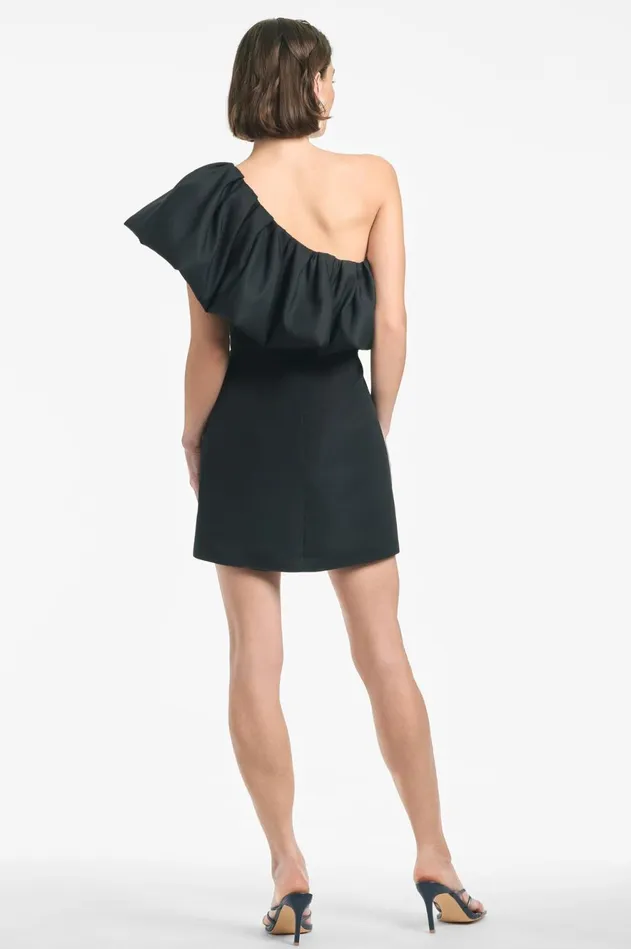 Garcelle Dress 8211 Black Women Sachin and Babi One Shoulder