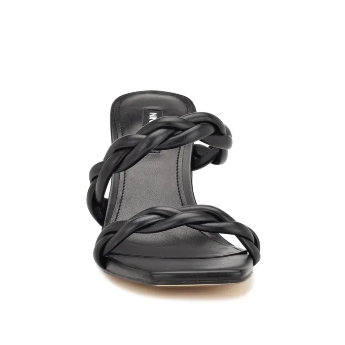 Garita Block Heel Sandals Black Women Nine West Dress Garita Block Heel Sandals Black Women Nine West Dress