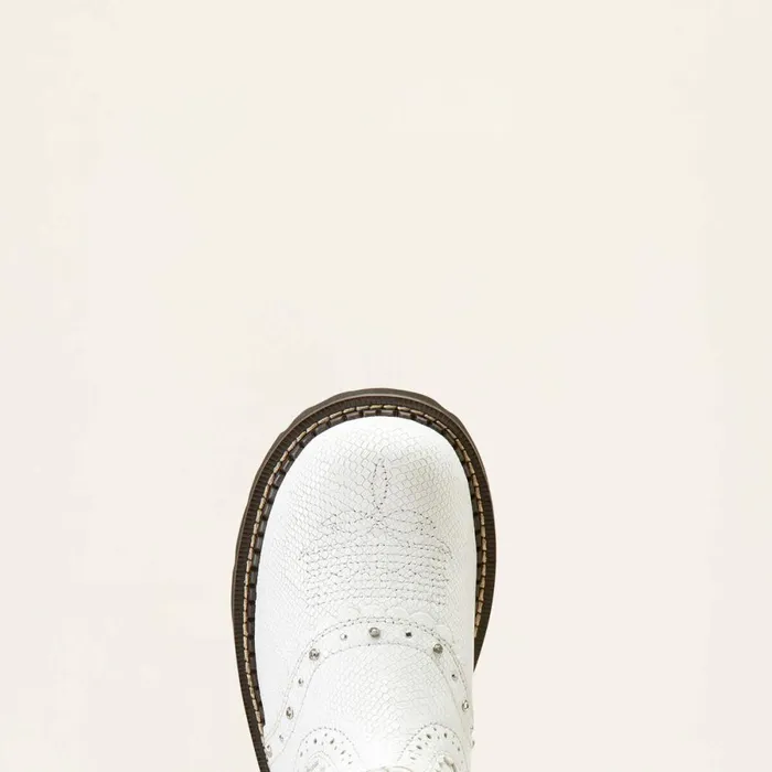 Gembaby Western Boot White Snake Emboss Women Ariat Western Boots Gembaby Western Boot White Snake Emboss Women Ariat Western Boots