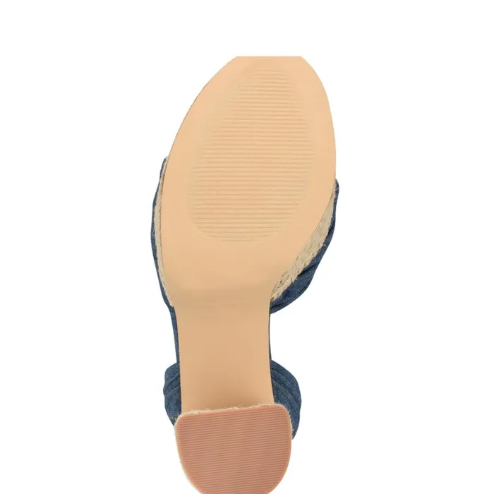 Gertha Platform Espadrille Sandals Denim Women Nine West Platforms Gertha Platform Espadrille Sandals Denim Women Nine West Platforms
