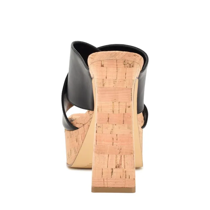 Girlz Platform Sandals Black Natural Women Nine West Heeled Girlz Platform Sandals Black Natural Women Nine West Heeled