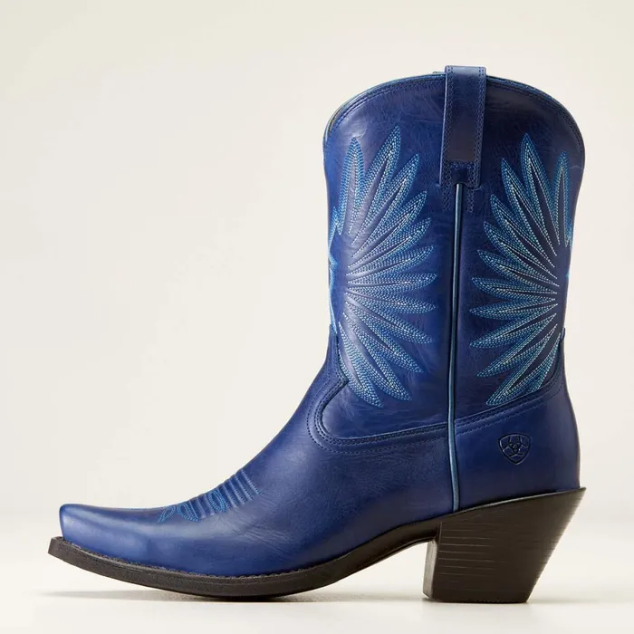 Goldie Western Boot Bellbottom Blue Women Ariat Western Boots Goldie Western Boot Bellbottom Blue Women Ariat Western Boots