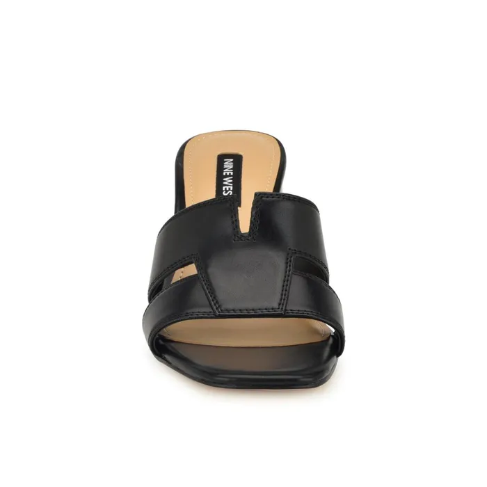 Griselda Block Heel Sandals Black Women Nine West Heeled Griselda Block Heel Sandals Black Women Nine West Heeled
