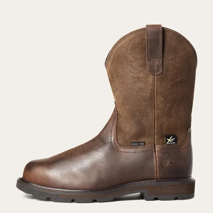 Groundbreaker MetGuard Steel Toe Work Boot Brown Men Ariat Work Boots Groundbreaker MetGuard Steel Toe Work Boot Brown Men Ariat Work Boots