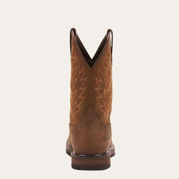 Groundbreaker Wide Square Toe Waterproof Work Boot Dark Brown Men Ariat Work Boots Groundbreaker Wide Square Toe Waterproof Work Boot Dark Brown Men Ariat Work Boots