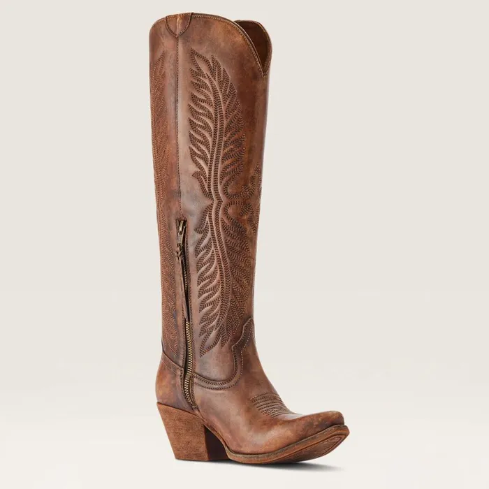Guinevere Western Boot Naturally Distressed Allegro Women Ariat Western Boots Guinevere Western Boot Naturally Distressed Allegro Women Ariat Western Boots