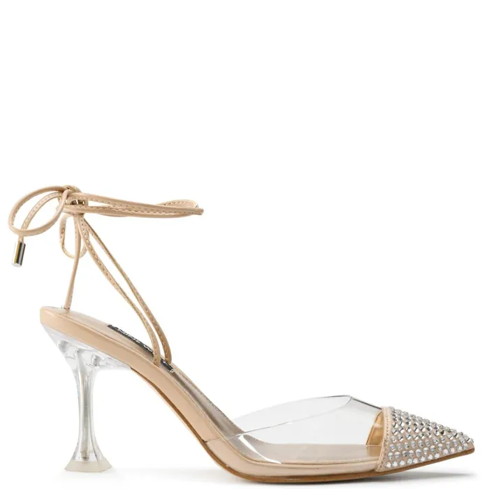 Haina Ankle Wraps Pumps Pinkclear Women Nine West Pumps