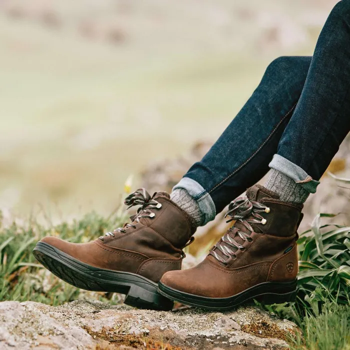 Harper Waterproof Boot Chocolate Women Ariat Booties Harper Waterproof Boot Chocolate Women Ariat Booties