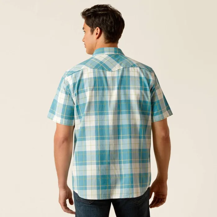 Harry Retro Fit Shirt Gasoline Men Ariat Button Down Shirts