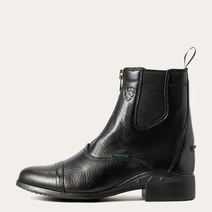 Heritage Breeze Zip Paddock Boot Black Women Ariat English Riding Boots Heritage Breeze Zip Paddock Boot Black Women Ariat English Riding Boots