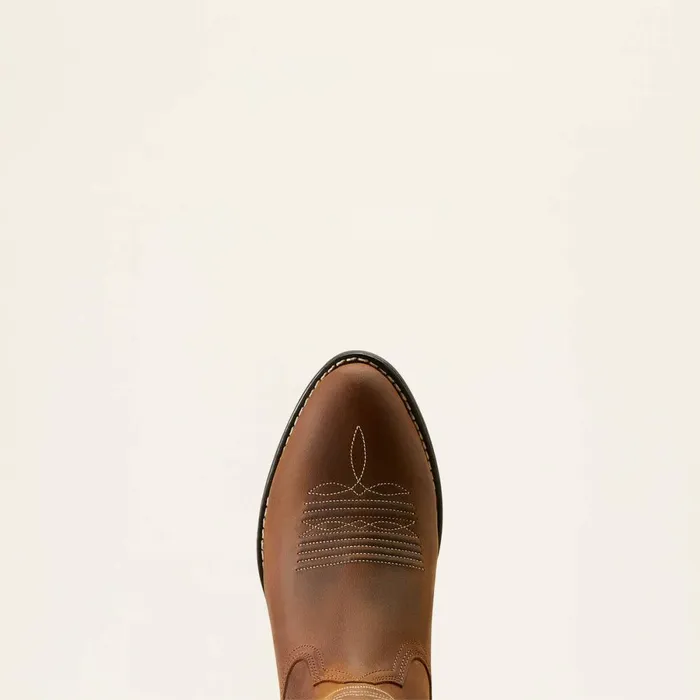 Heritage R Toe EZ Zip Western Boot Distressed Brown Women Ariat Western Boots Heritage R Toe EZ Zip Western Boot Distressed Brown Women Ariat Western Boots