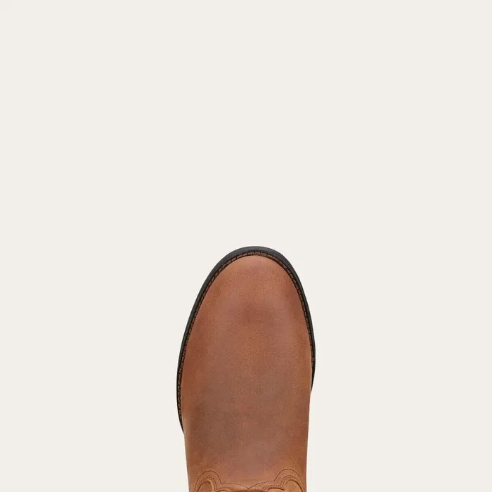 Heritage Roper Western Boot Distressed Brown Men Ariat Western Boots Heritage Roper Western Boot Distressed Brown Men Ariat Western Boots