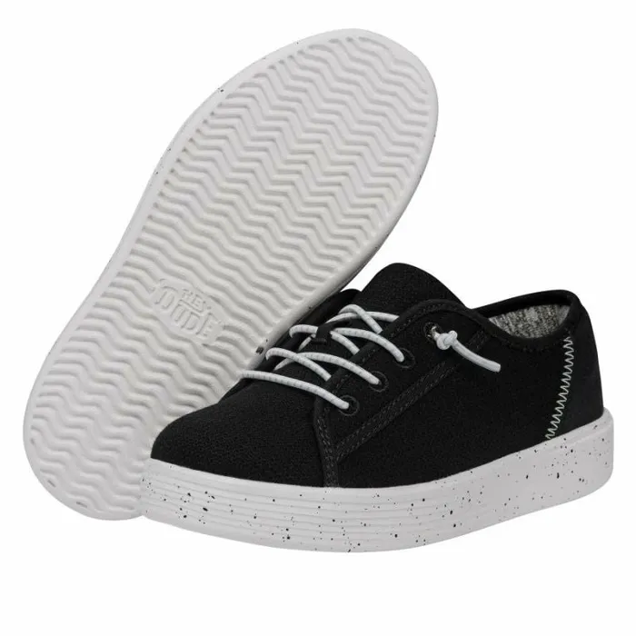 Hey Dude Big Kids Cody Youth Black 8211 Kids Hey Dude Big Kids Cody Youth Black 8211 Kids