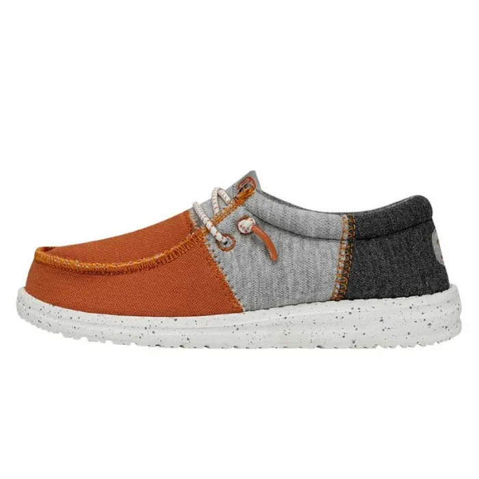 Hey Dude Big Kids Wally Youth Tri Varsity Orange 8211 Kids