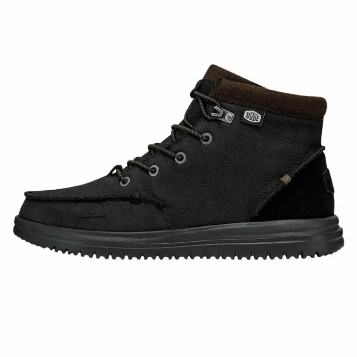 Hey Dude Boots Bradley Boot Leather Black 8211 Men