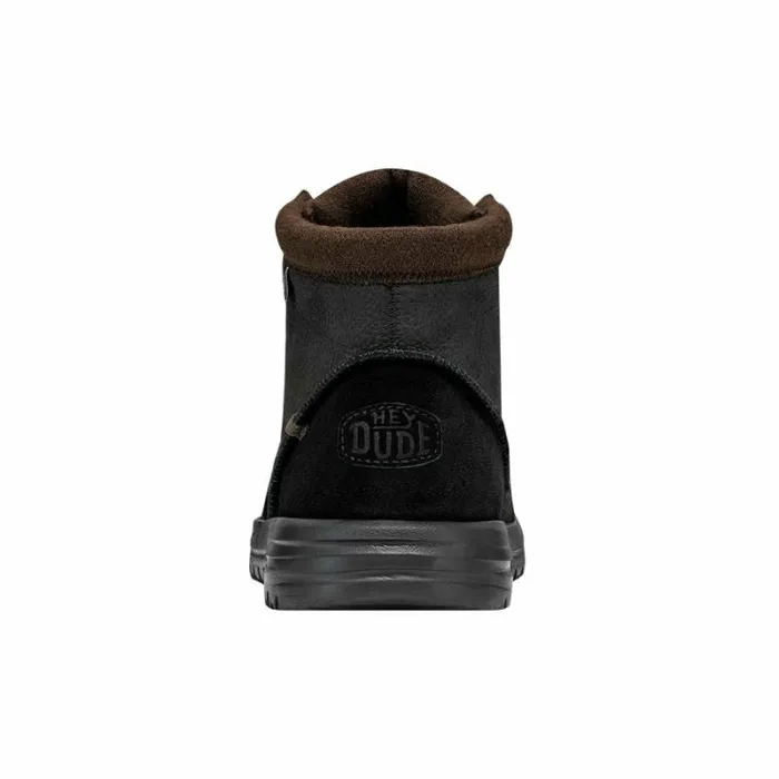 Hey Dude Boots Bradley Boot Leather Black 8211 Men Hey Dude Boots Bradley Boot Leather Black 8211 Men