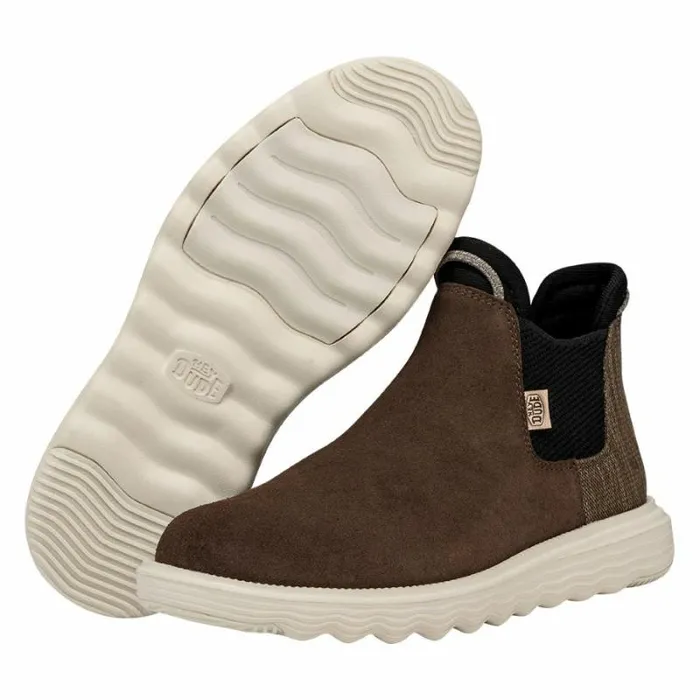 Hey Dude Boots Branson Boot Suede Women Coffee 8211 Women Hey Dude Boots Branson Boot Suede Women Coffee 8211 Women