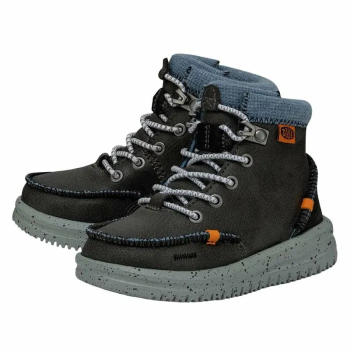 Hey Dude Little Kids Bradley Boot Toddler Black 8211 Kids Hey Dude Little Kids Bradley Boot Toddler Black 8211 Kids