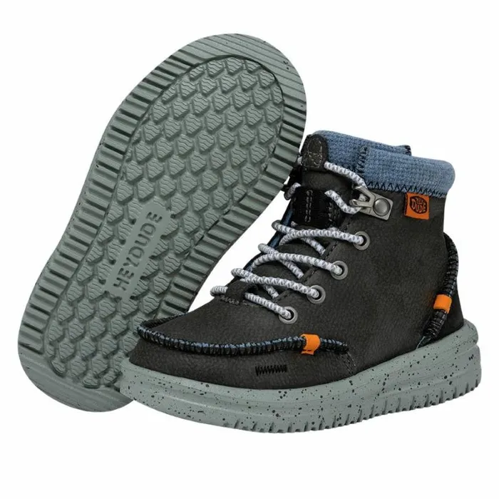 Hey Dude Little Kids Bradley Boot Toddler Black 8211 Kids Hey Dude Little Kids Bradley Boot Toddler Black 8211 Kids