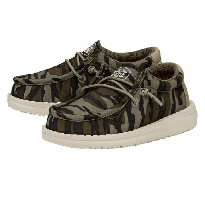 Hey Dude Little Kids Wally Toddler Mossy Oak Original Bottomland 8211 Kids Hey Dude Little Kids Wally Toddler Mossy Oak Original Bottomland 8211 Kids