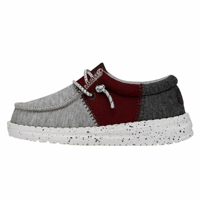 Hey Dude Little Kids Wally Toddler Tri Varsity Crimson 8211 Kids