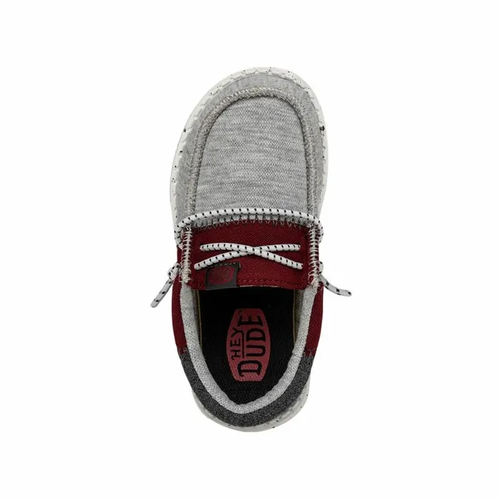 Hey Dude Little Kids Wally Toddler Tri Varsity Crimson 8211 Kids Hey Dude Little Kids Wally Toddler Tri Varsity Crimson 8211 Kids