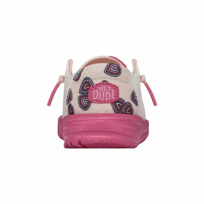 Hey Dude Little Kids Wendy Toddler Hearts White 8211 Kids Hey Dude Little Kids Wendy Toddler Hearts White 8211 Kids