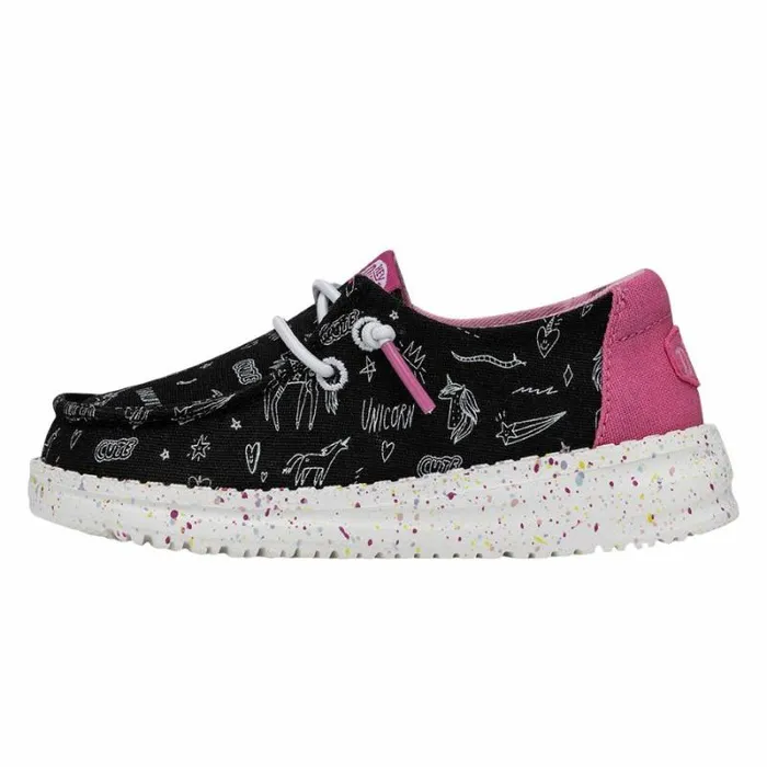 Hey Dude Little Kids Wendy Toddler Unicorn Black 8211 Kids