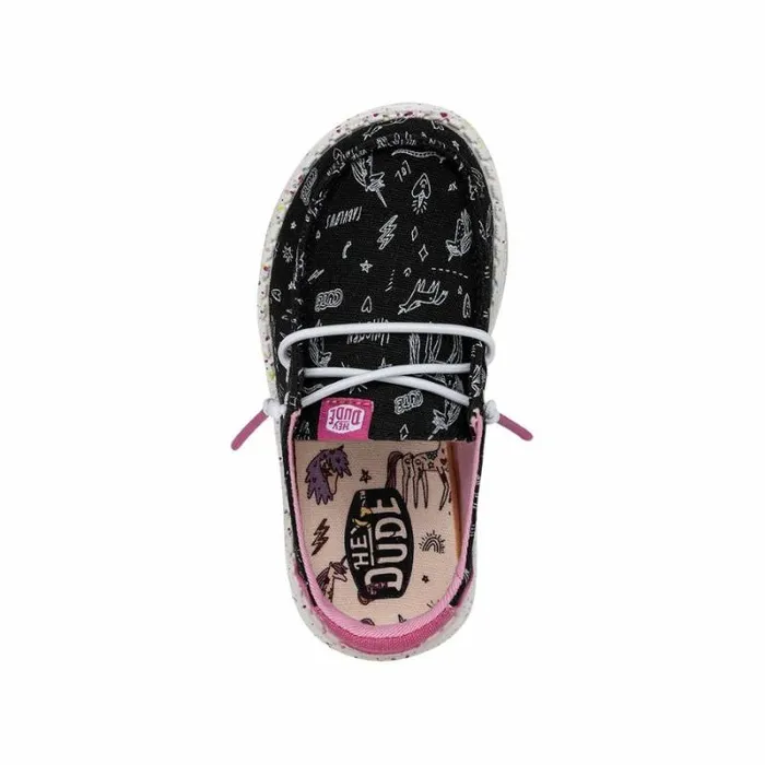 Hey Dude Little Kids Wendy Toddler Unicorn Black 8211 Kids Hey Dude Little Kids Wendy Toddler Unicorn Black 8211 Kids