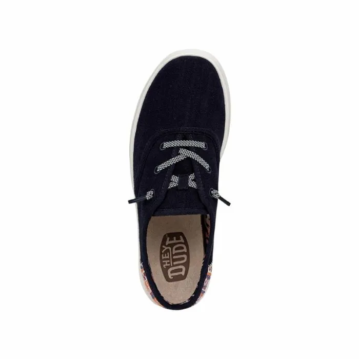 Hey Dude Sneakers Conway Women Navy 8211 Women Hey Dude Sneakers Conway Women Navy 8211 Women